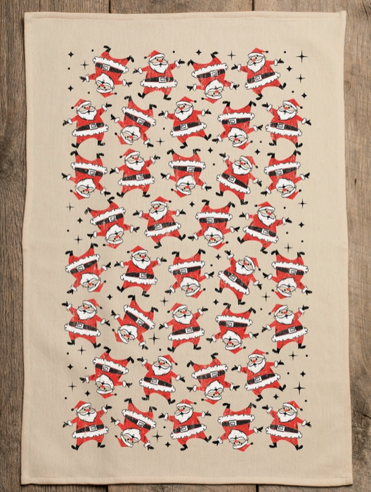 Jolly Santa Kitchen Towel