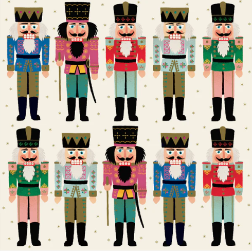Nutcracker Cocktail Napkin