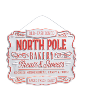 North Pole Bakery Sign