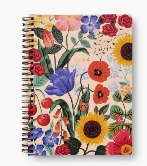 2024 Blossom 12 Month Softcover Spiral Planner