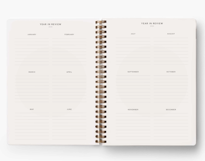 2024 Blossom 12 Month Softcover Spiral Planner