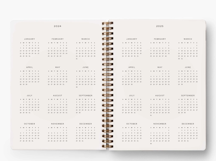 2024 Blossom 12 Month Softcover Spiral Planner