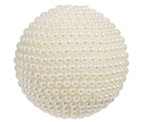 5" Pearl Ball Ornament