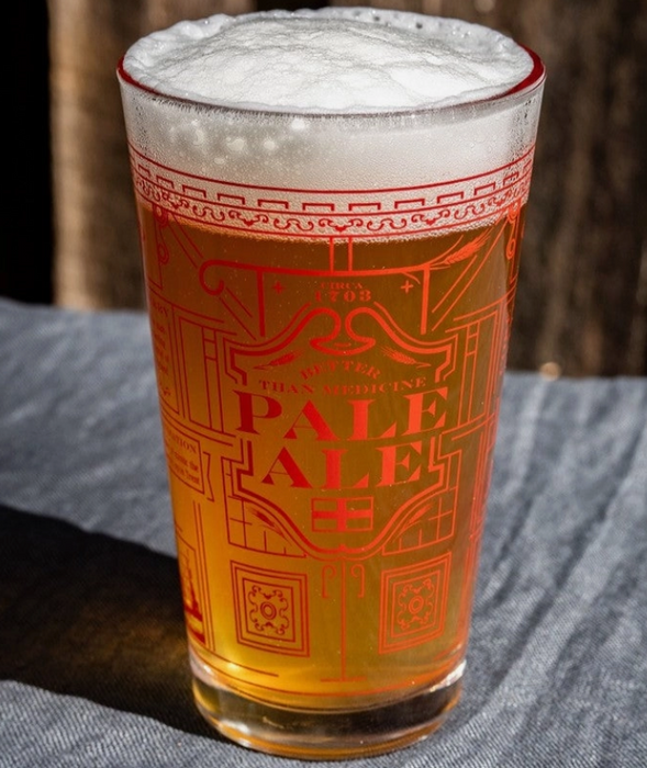 Beer Origins Pint Glass | Pale Ale