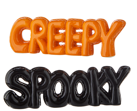 11.75" Spooky Word Art
