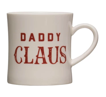 White Daddy Claus Mug