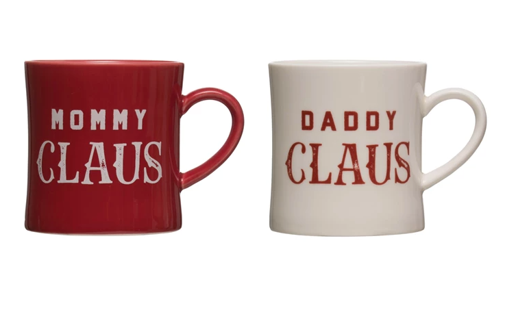 White Daddy Claus Mug