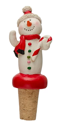 Snowman Bottle Stopper