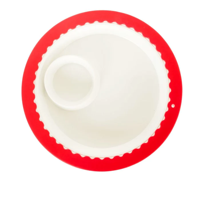 Melamine Chip and Dip Silicone Band | Red (T2)