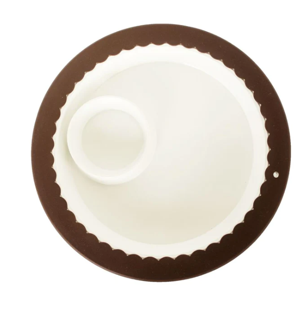 Melamine Chip and Dip Silicone Band | Brown (T8)