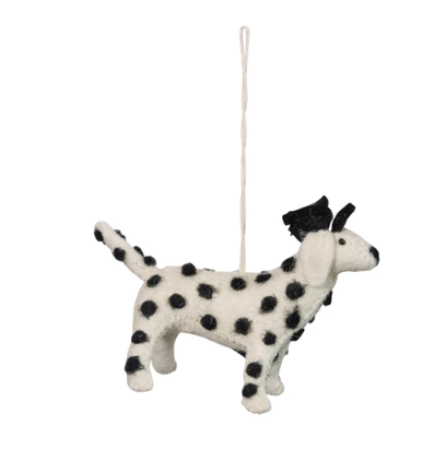 4" Felt Dalmation Ornament