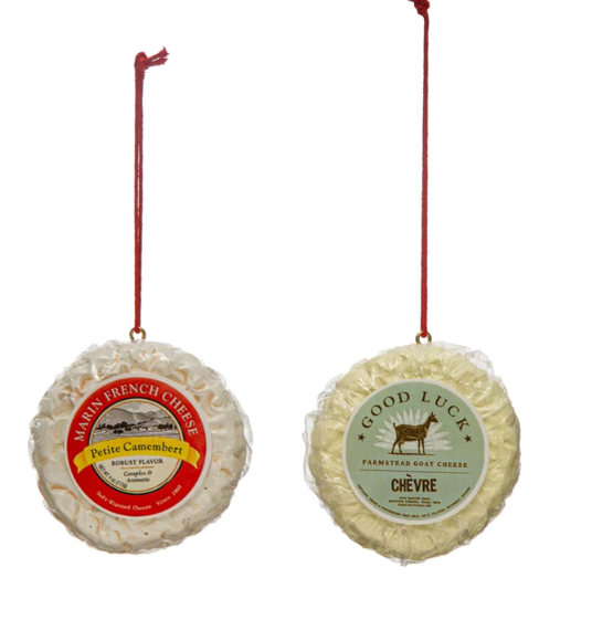 Camembert Cheese Ornament