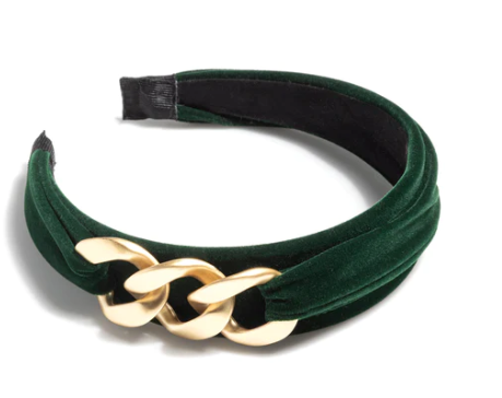 Green Chain Detail Headband
