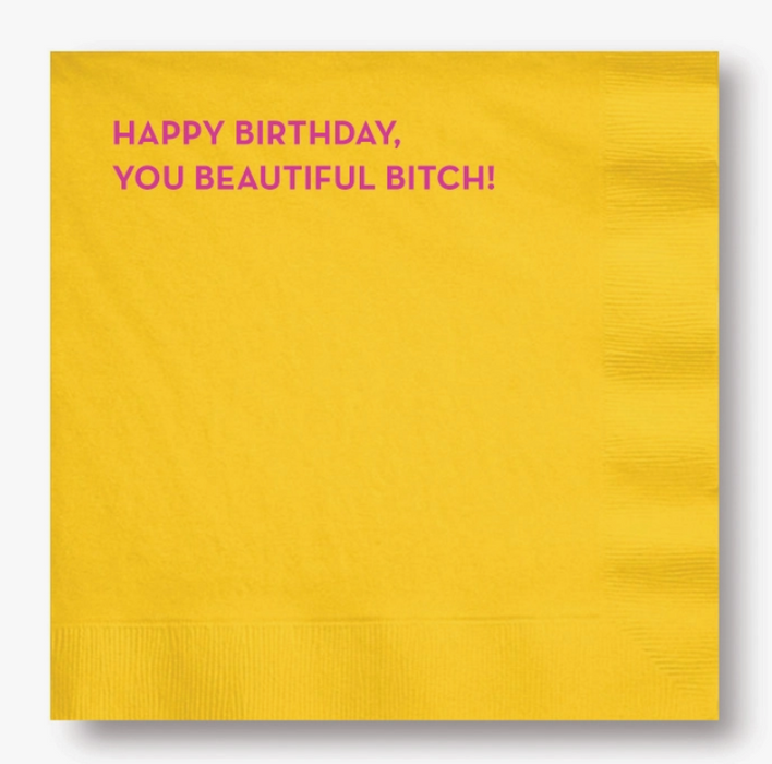Beautiful Bitch Napkins