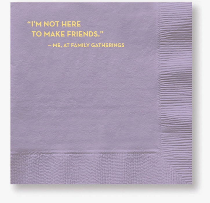 Make Friends Napkins
