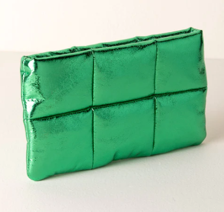 Emerald Skyler Zip Pouch