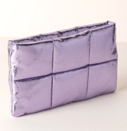 Lilac Skyler Zip Pouch