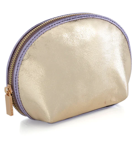 Gold Skyler Cosmetic Pouch