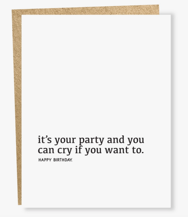 Your Party Card