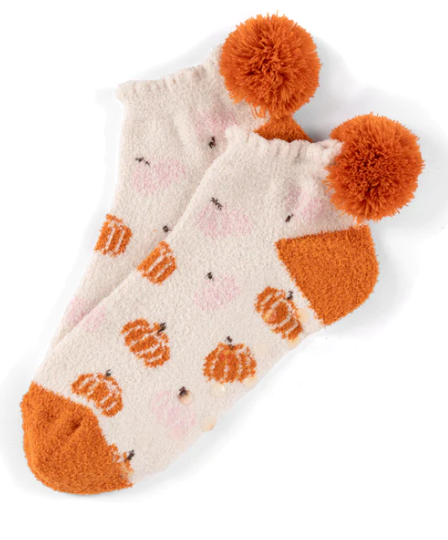 Pumpkin Socks