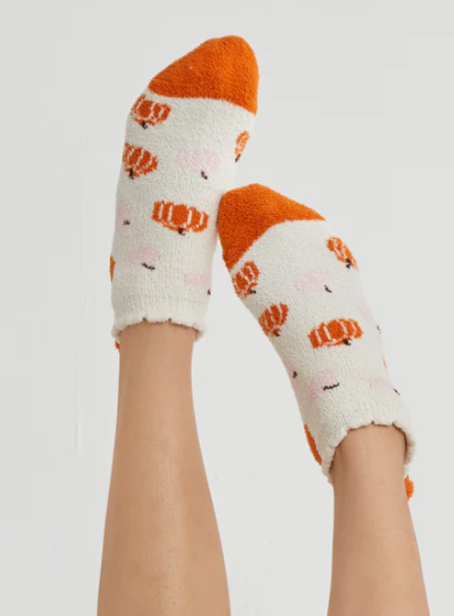 Pumpkin Socks