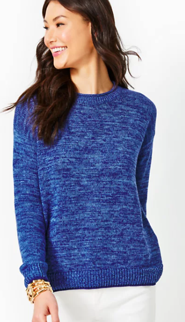 Bayport Sweater | Agean Navy