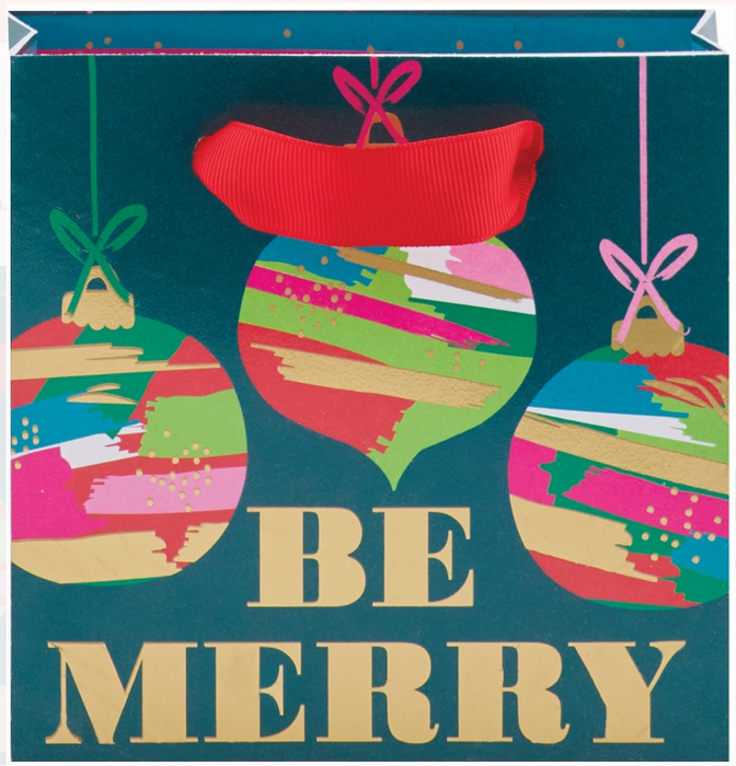 Outlandish Merry Ornaments Gift Bag | Petite