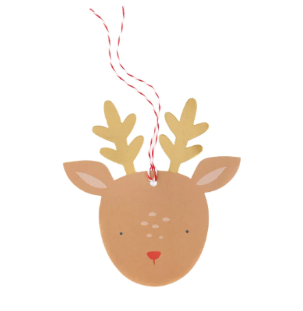 Oversized Reindeer Gift Tags