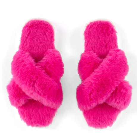 Magenta Christina Slippers | S/M