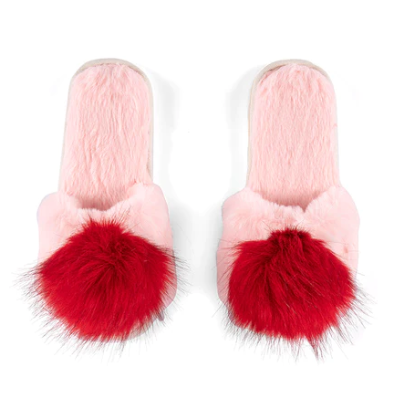 Pink Amor Slippers | L/XL