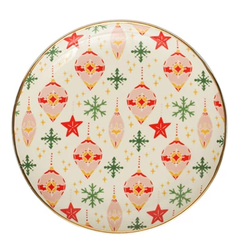 Holiday Ornament Plate