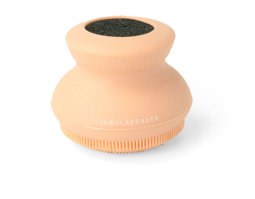 Lather Me Up Silicone Shower Brush | Peach