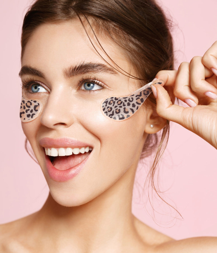 Wake-up Call Hot/Cold Eye Pads | Animal Print