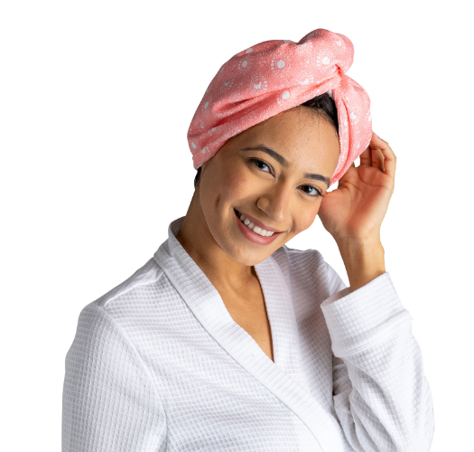 Plot Twist Turbo Towel | Pink Zen
