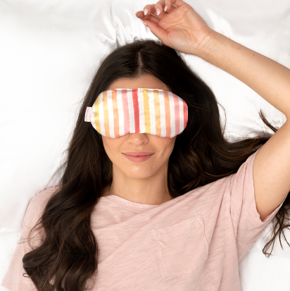 Under Pressure Eye Mask | Cabana Stripe