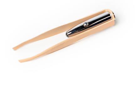 Light Up Tweezers | Peach