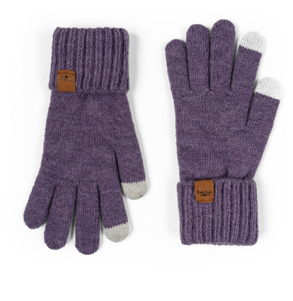 Women's Tech Friendly Gloves | Purple