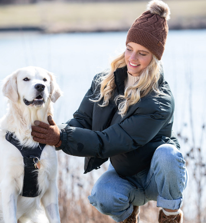 Women's Tech Friendly Gloves | Tan