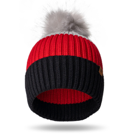 Kid's Pom Hat | Gray