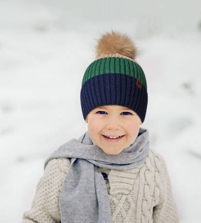 Kid's Pom Hat | Pink