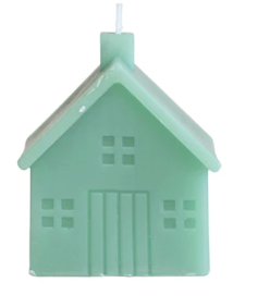 3" Mint House Candle | Small