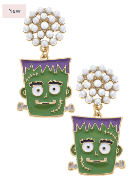 Frankenstein Earrings
