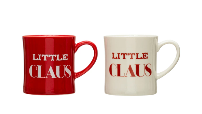 White Little Claus Mug