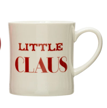 White Little Claus Mug