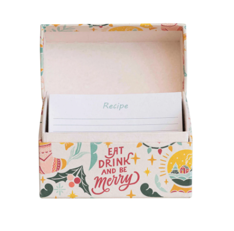 Eat Drink and Be Merry Recipe Box