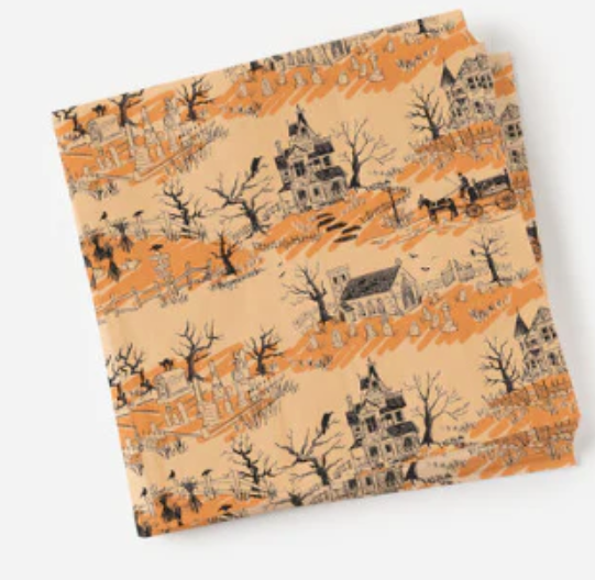 Spooky Toile Luncheon Napkins