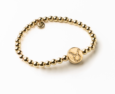 Zodiac Beaded Bracelet | Taurus