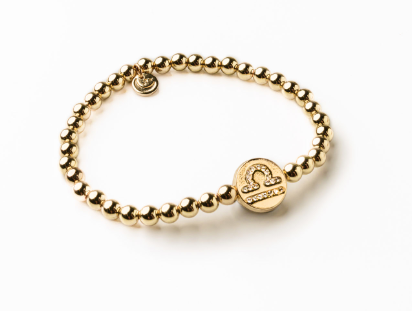 Zodiac Beaded Bracelet | Libra