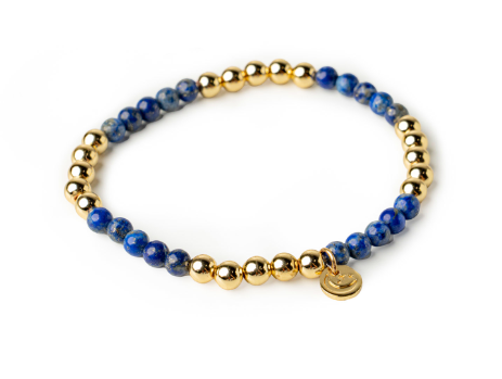 Terra Stone Beaded Bracelet | Lapis