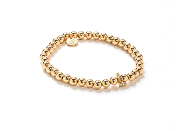 L Beaded Bracelet
